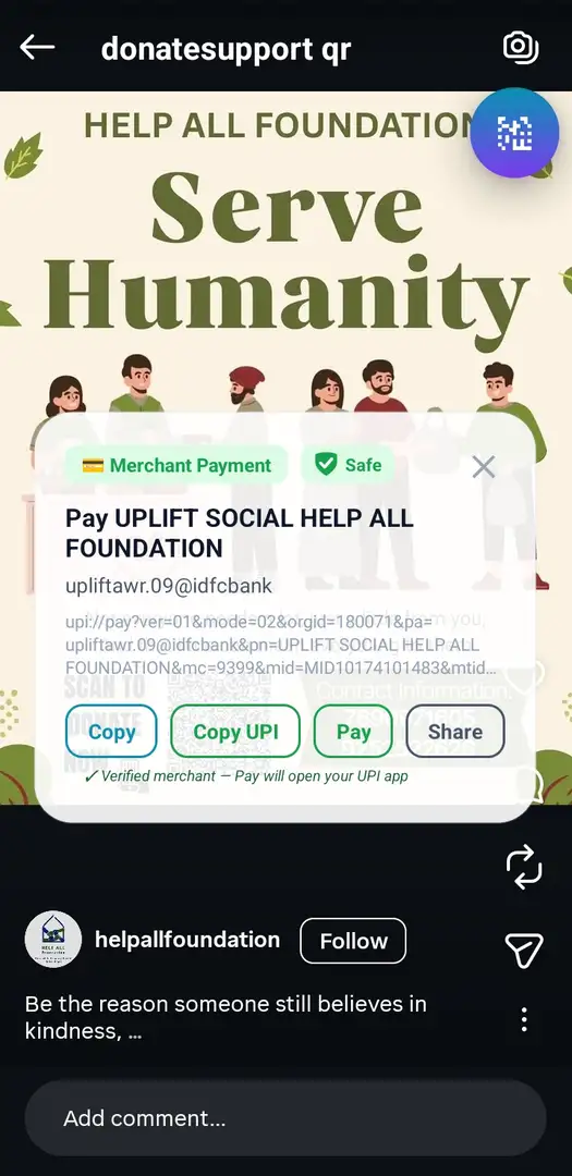 OnScreen QR Scan Result with Safety Indicator